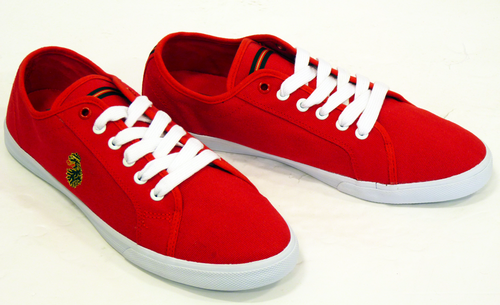 Peru Plimsoles | LUKE 1977 Retro Indie Vintage Mod Tennis Trainers