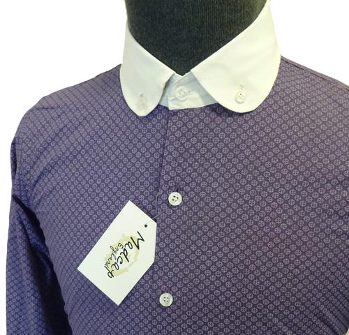 Knightsbridge MADCAP Mod Mens Penny Collar Shirt P