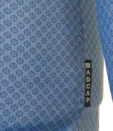 Piccadilly MADCAP Mod Mens Penny Collar Shirt B