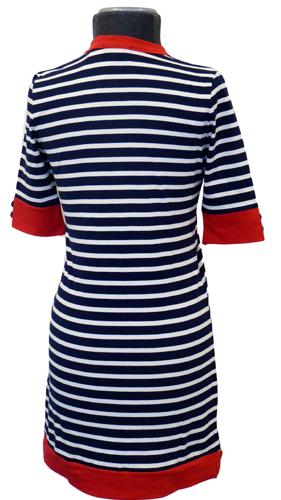 'Anchor' - MADCAP Retro Nautical Jersey dress (N)
