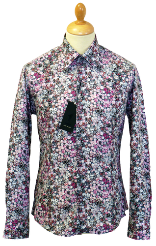 Flower Stone 1 LIKE NO OTHER Mens Mod Floral Shirt