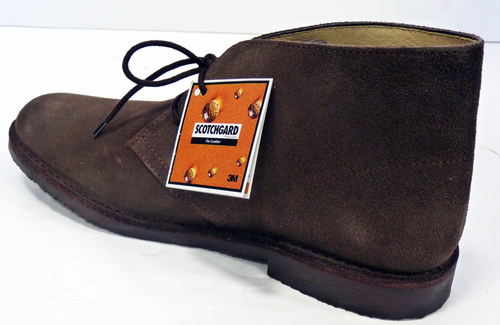 MERC 'Desert Boots' Mens Retro Mod Suede Boots