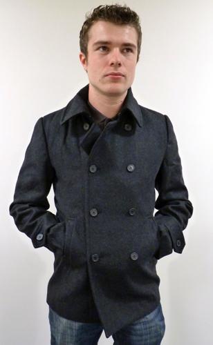 Mens clearance charcoal peacoat