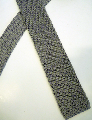 'Becker' - Mens Retro Sixties Mod Knitted Tie (S)