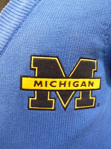 NCAA - Collegiate Vintage Michigan Retro Cardigan