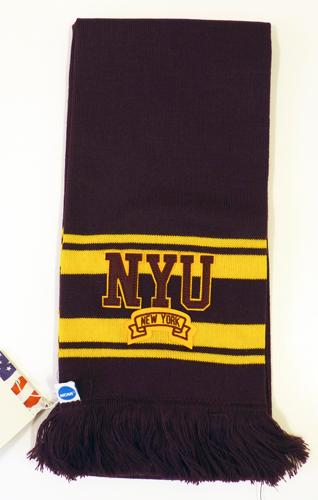 NCAA- Collegiate Vintage Apparel NYU Retro Scarf