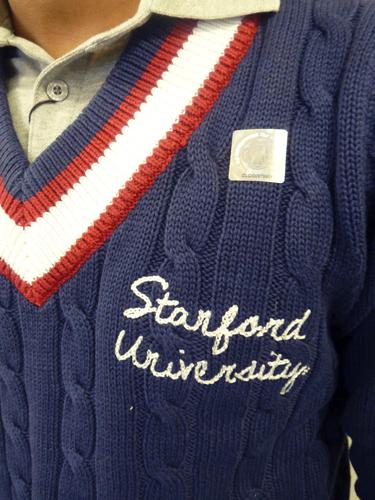 NCAA - Collegiate Vintage Stanford Cricket Jumper