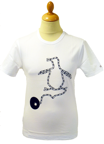 Chain Gang ORIGINAL PENGUIN Retro Graphic T-Shirt