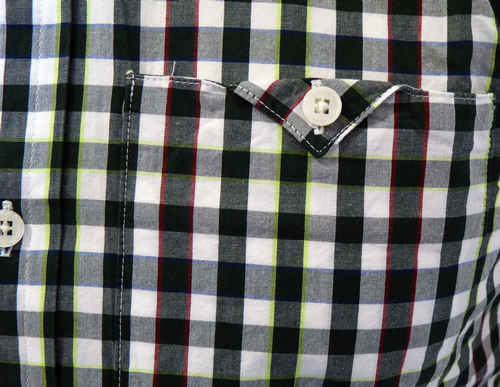 ORIGINAL PENGUIN Retro Mod Multi Gingham Shirt