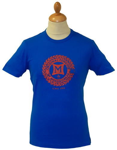 ORIGINAL PENGUIN Retro Indie Laurel Motif T-Shirt