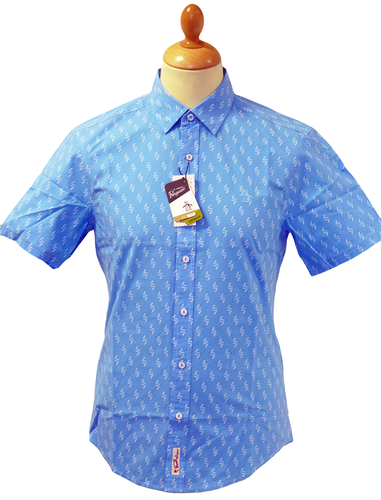 Cut Throat Pattern Shirt | ORIGINAL PENGUIN Retro Mod Razor Shirts