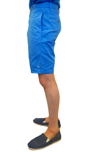 Wittfield Chino Shorts | ORIGINAL PENGUIN Retro Indie Mod Blue Shorts