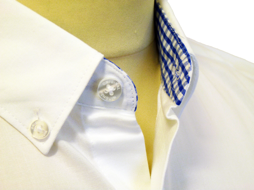 ORIGINAL PENGUIN S/S Retro Mod Cotton Oxford Shirt