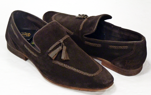 ORIGINAL PENGUIN Frank Loafers | Mens Retro Sixties Mod Loafer Shoes