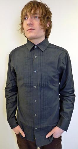 ORIGINAL PENGUIN Mens Retro Indie Mod Tux Shirt B