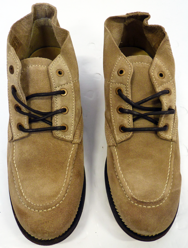 Corto Suede PALLADIUM Mens Retro Mod Chukka Boots