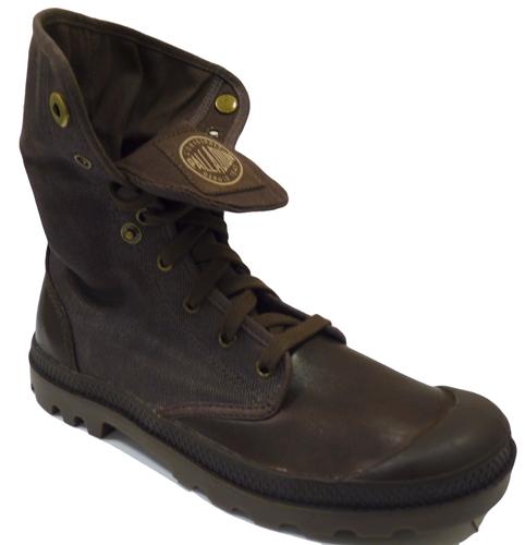 Baggy PALLADIUM Retro Indie Mens Leather Boots (C)