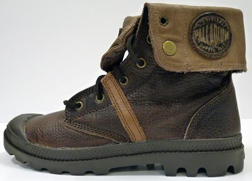 Pallabrouse Baggy Leather PALLADIUM Retro Boots DB