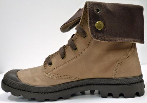 Baggy Leather PALLADIUM Retro Indie Mens Boots (W)