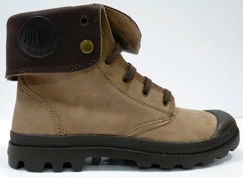 Baggy Leather PALLADIUM Retro Indie Mens Boots (W)