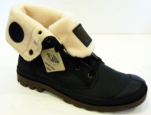 Sherpa Baggy PALLADIUM Retro Indie Mens Boots (B)
