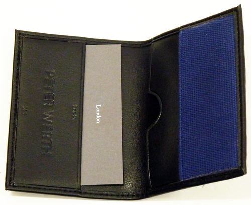 Cator PETER WERTH Retro Mod Leather Cardholder (B)