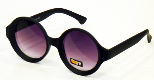 Quay Eyewear Circular Retro 80s Indie Sunglasses