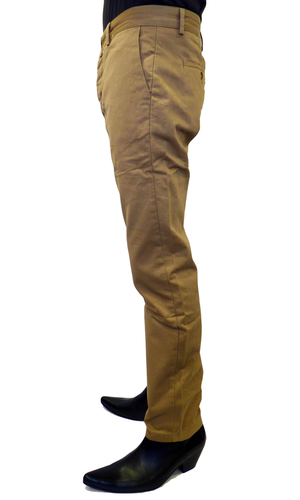 Racing Green Straight Fit Bridger Chino Trousers