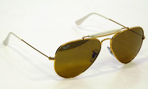 Outdoorsman Ray-Ban Retro Mod Aviator Sunglasses