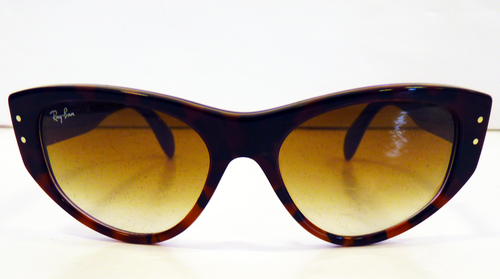 Vagabond Ray-Ban Retro 50s Cats Eye Sunglasses T