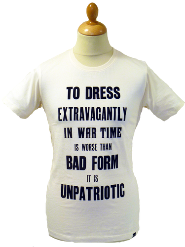 Unpatriotic REALM & EMPIRE Retro Mens T-Shirt