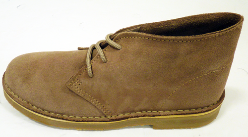 X-Section- Womens Retro Mod Suede Desert Boots (T)