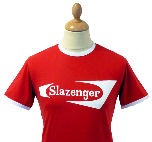 50s Logo Tee SLAZENGER HERITAGE Retro T-Shirt (R)