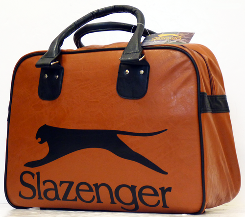 SLAZENGER HERITAGE Retro 60s Mod Holdall Bag (C)