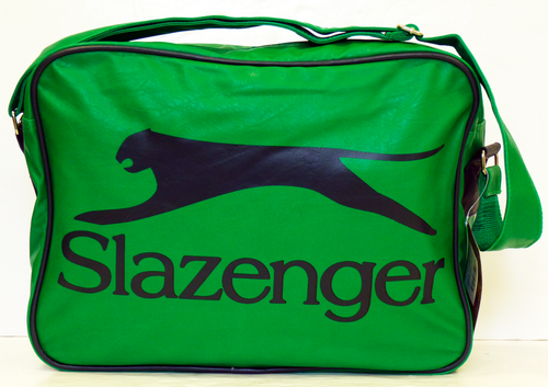 SLAZENGER HERITAGE Retro Mod Shoulder Logo Bag AN