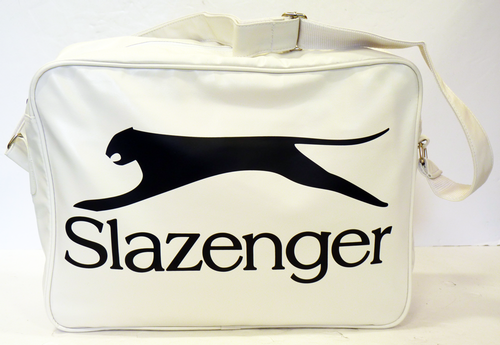 SLAZENGER HERITAGE GOLD Retro Logo Shoulder Bag W