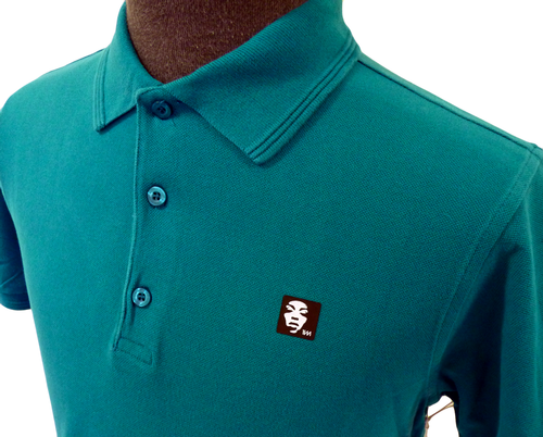 'Unify' SUPREME BEING Mens Retro Indie Mod Polo M