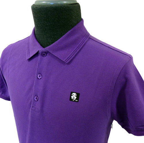 'Unify' SUPREME BEING Mens Retro Indie Mod Polo P