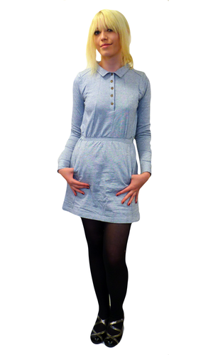 'Reflect' - Retro Shirt Dress by Supreme Being