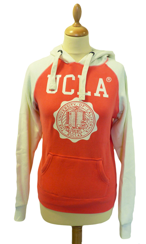 'Day' - Womens Retro 1970s Hooded Top by UCLA