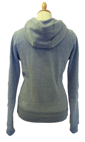 'Carlson' - Womens Retro Hooded Top by UCLA (G)