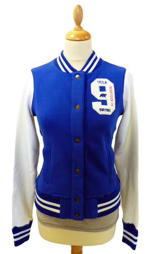 'Pearson' - Retro Vintage Womens Varsity Jacket B