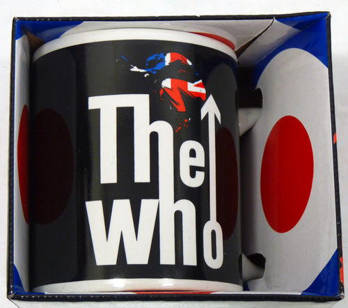 Tho Who Union Jack Leap Logo Retro Sixties Mod Mug