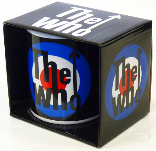 The Who Retro Sixties Mod Target Pop Art Boxed Mug