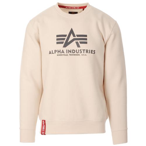 Logo ALPHA INDUSTRIES Sweatshirt in Stream 90s Retro Jet