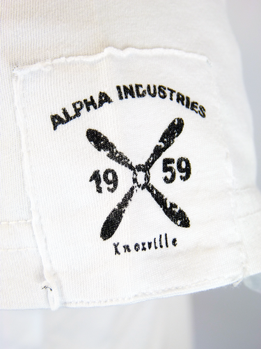 Inside Out ALPHA INDUSTRIES Retro Indie Logo Tee