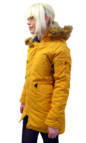 Explorer ALPHA INDUSTRIES 60s Mod Snorkel Parka M