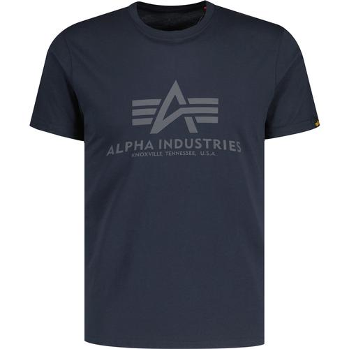 Alpha Industries｜ (UNFRM TYPE-01 TEE (MTU55009C1 REPLIC ALPHA INDUSTRIES Jumper Men's MEDIUM Logo Zipped Pocket