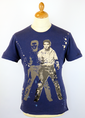 West ANDY WARHOL Retro Pop Art Indie Elvis T-Shirt