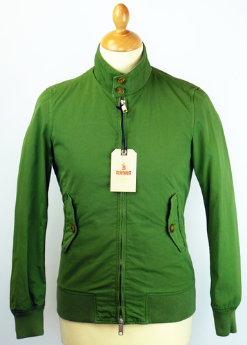 Baracuta G9 Garment Dyed Mod Harrington Jacket English Lawn
